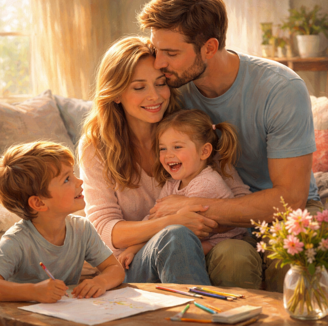 Любовь и забота родителей: фундамент счастливой семьи 