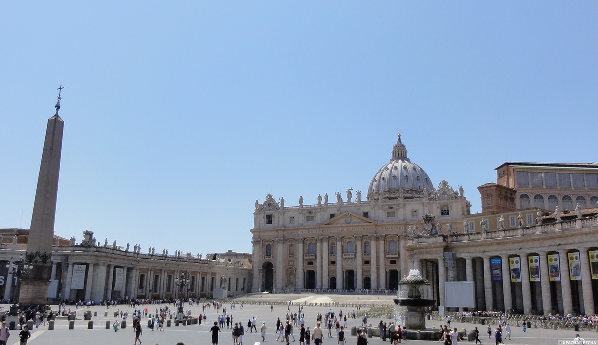     Италия. Ватикан. Собор Святого Петра   
Вячеслав Седых © ИА Красная Весна