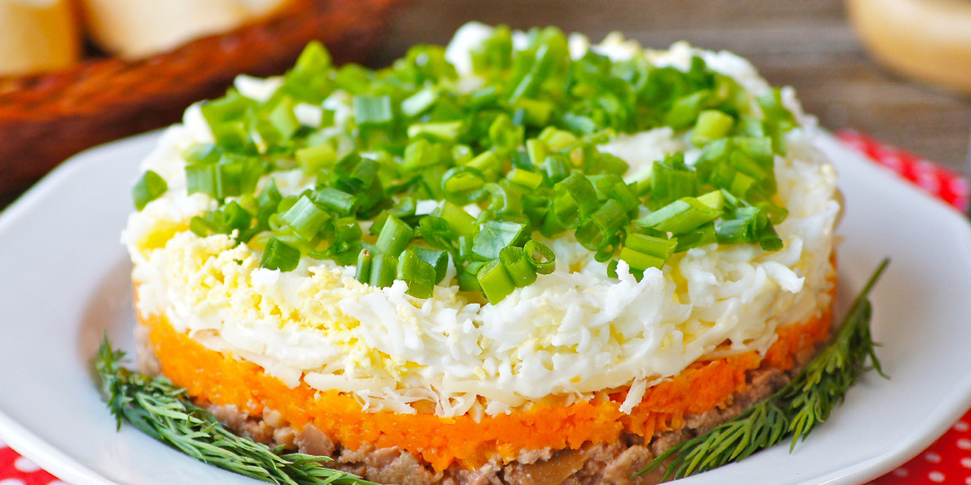 Обалденно нежный салат с печенью трески - исчезает со стола первым