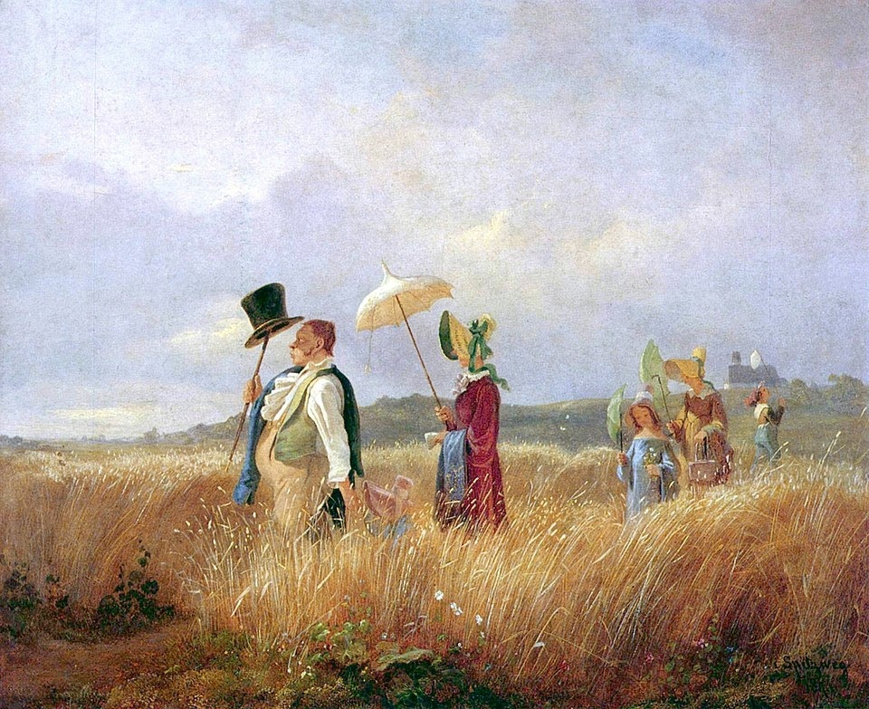 «Перехваченное любовное письмо», ок. 1860