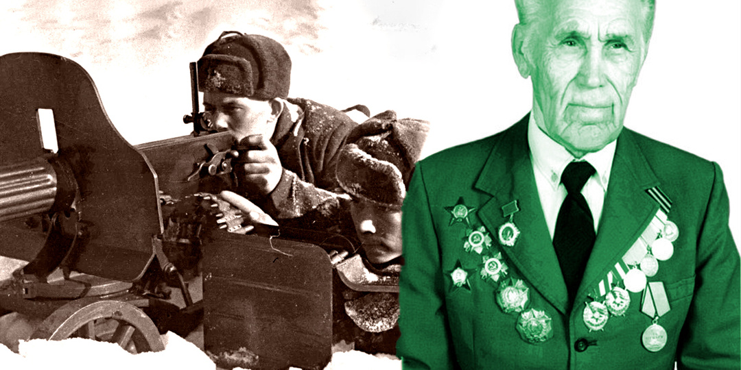 Немцы так и не поняли, как он это делал- боец выносил амбразуры простым пулеметом