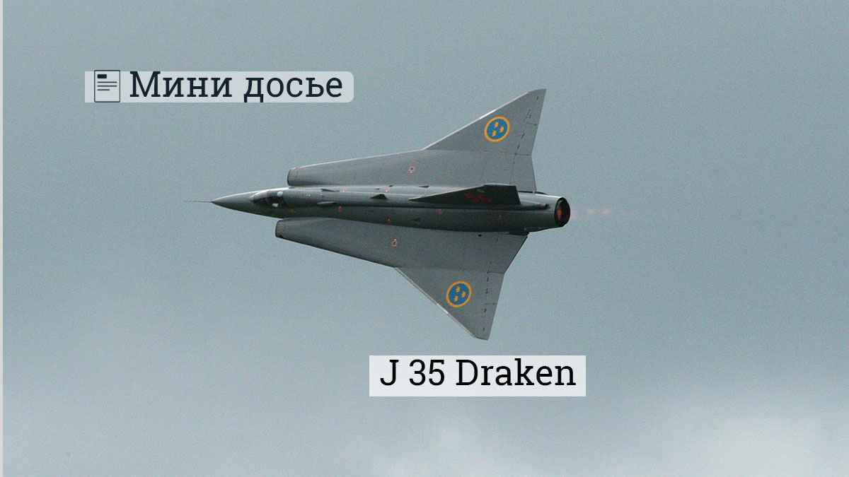 Saab 35 Draken Источник wikimedia.org
