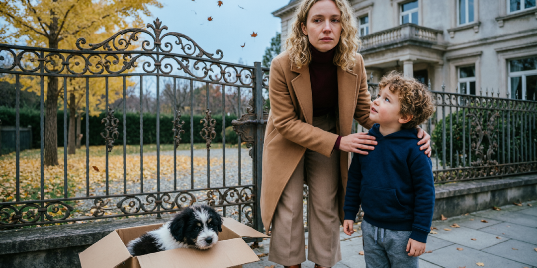 Муж выгнал Надежду с сыном из города, а вместо денег и жилья оставил щенка. Сказал — продайте, будет вам на пропитание.