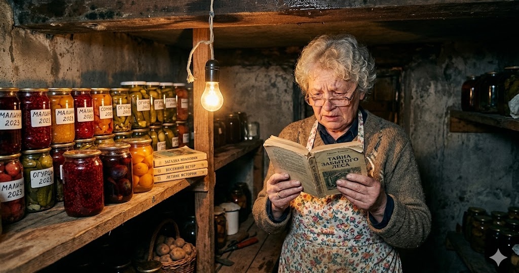 Бабушка полвека варила мужу варенье и ставила банки на полку — а за банками он прятал двадцать сборников стихов про неё