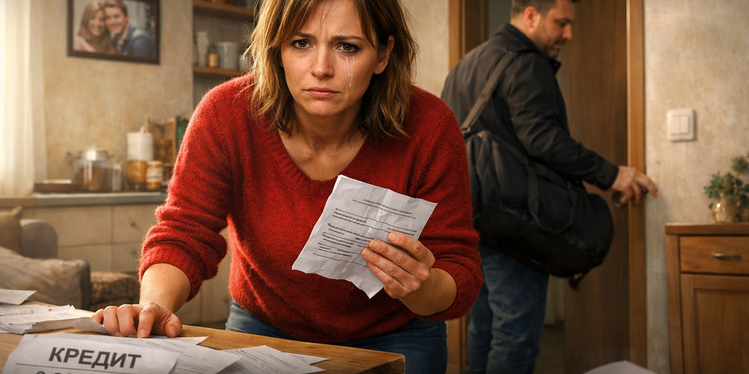 Муж взял кредиты на меня, а сам ушёл к молодой