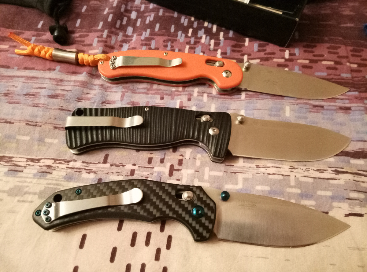 Три ножа Firebird.