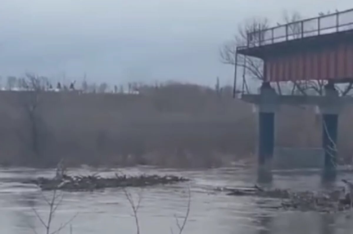    Уровень воды в реках Курганской области резко вырос