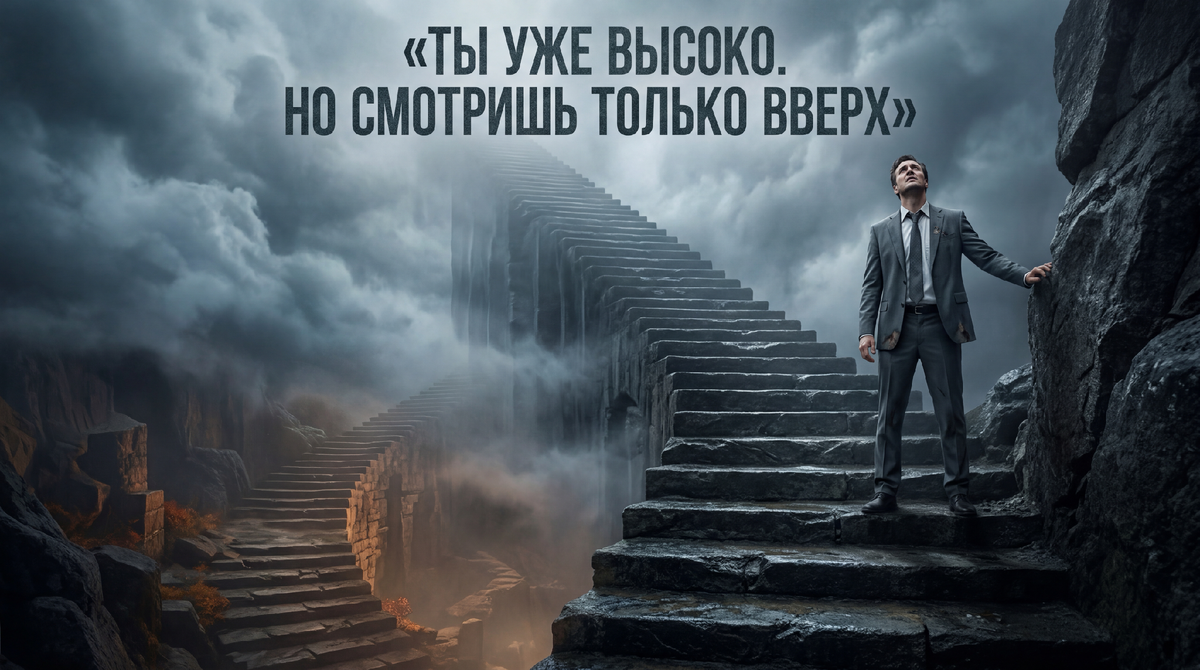 Чем выше поднимаешься, тем длиннее кажется путь до вершины. И тем реже оглядываешься назад.
