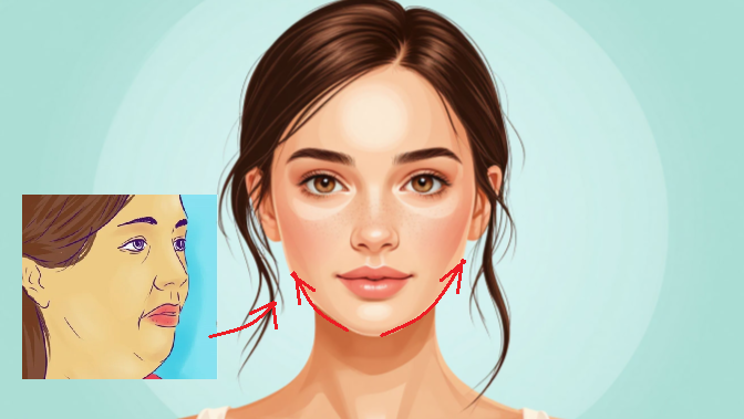 Никто не увидит или 1 незаметное упражнение, а овал лица всегда четкий