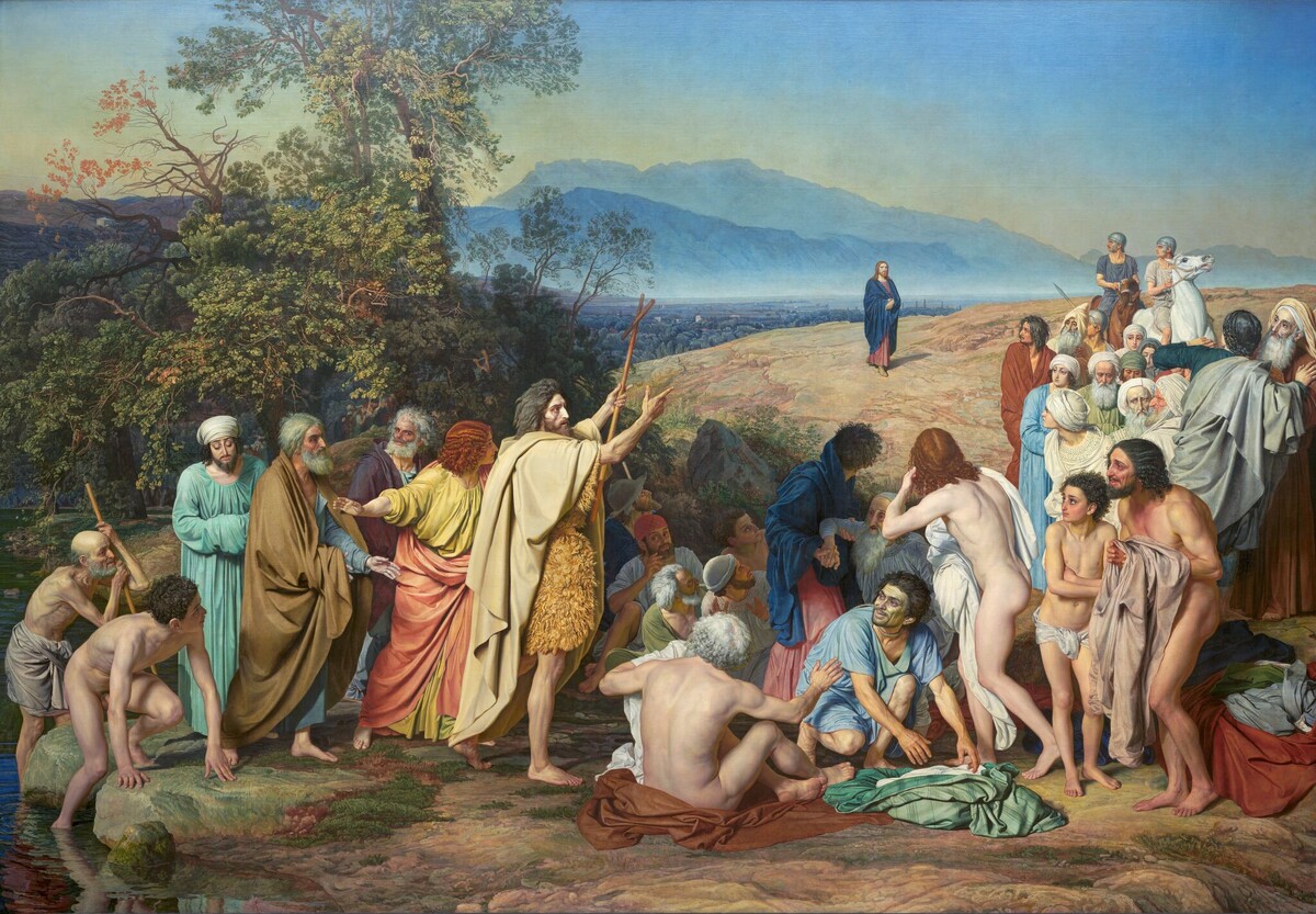 А. Иванов. Явление Христа народу. 1837-1857. Третьяковская галерея