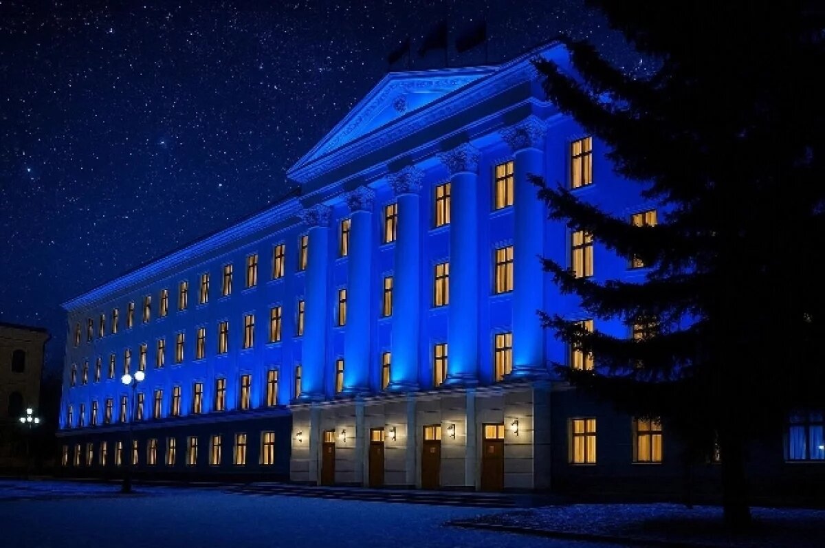    Хабаровская мэрия засияет синим в поддержку людей с аутизмом