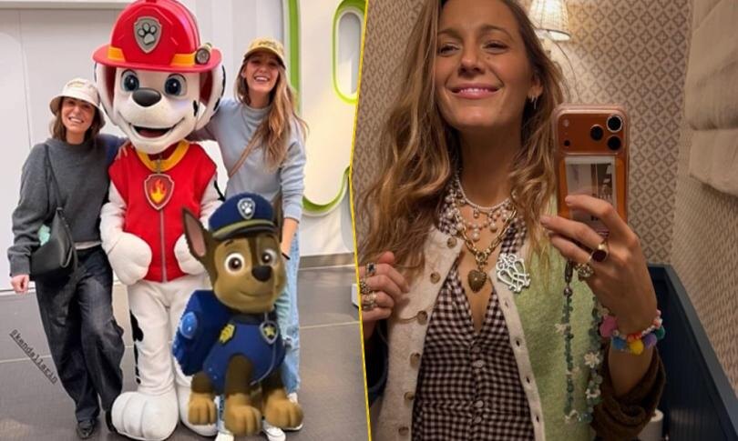    Источник: Социальные сети  | Блейк Лайвли показала отдых в парке Nickelodeon на фоне продолжающегося суда с Джастином Бальдони