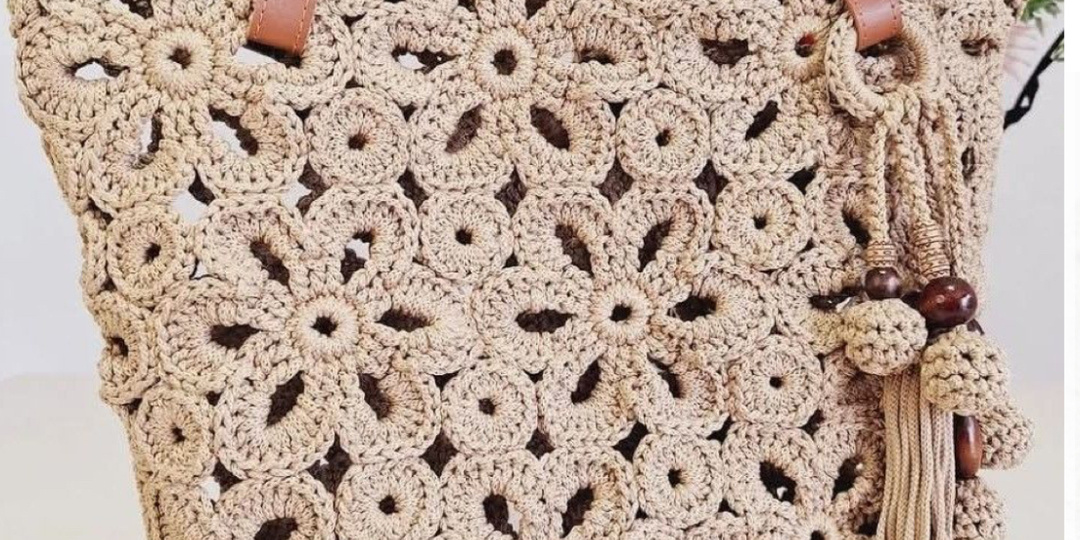 Вяжем модные, летние сумки крючком!