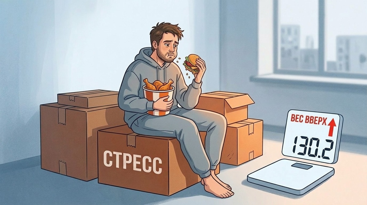 Эмоциональный годод и заедание стресса 