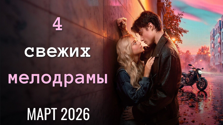 4 новых мелодрамы. Март 2026