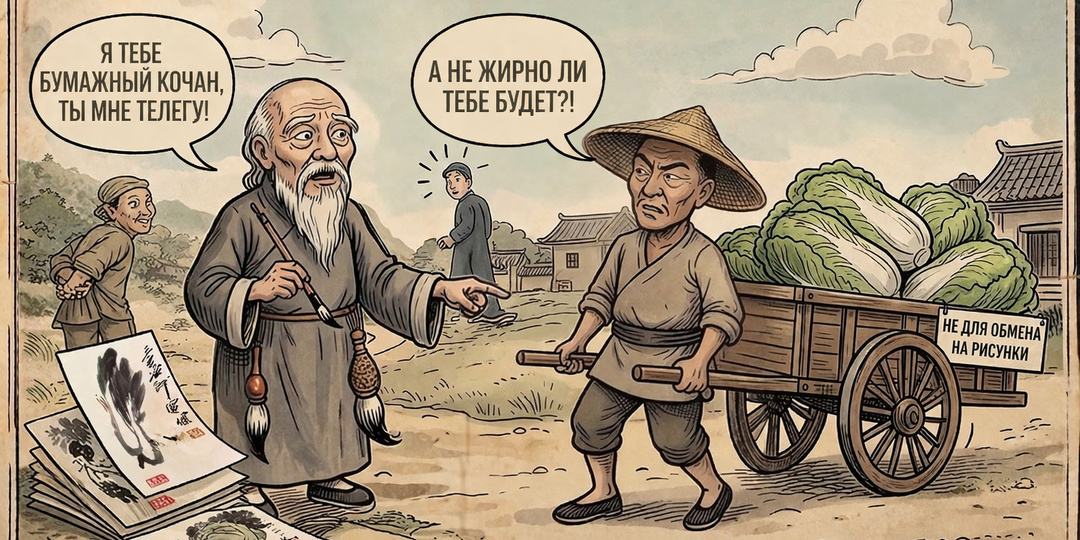 «А не жирно ли тебе будет?!»: Ци Байши и капустный дефолт