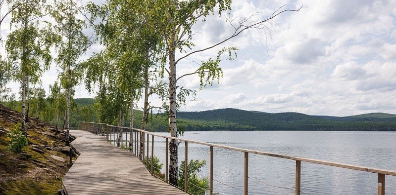 Озеро Серебры и его экотропы (Карабаш, Челябинская область)