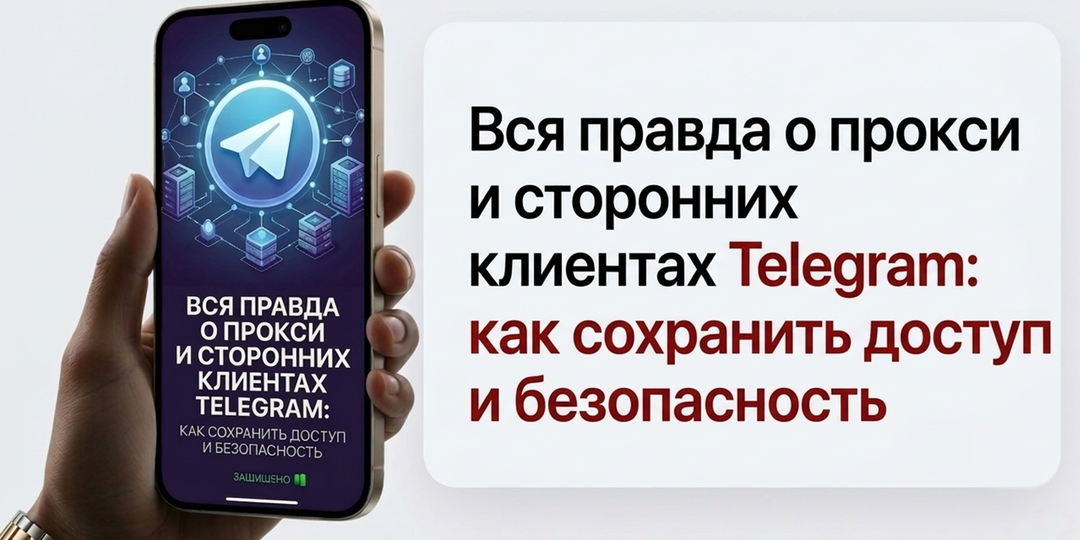 Вся правда о прокси и сторонних клиентах Telegram: как сохранить доступ и безопасность
