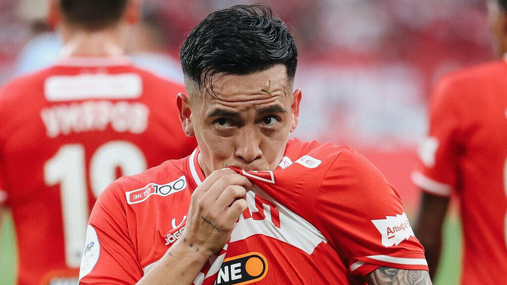 Полузащитник московского "Спартака", лидер команды Эсекьель Барко. Фото из интернета.