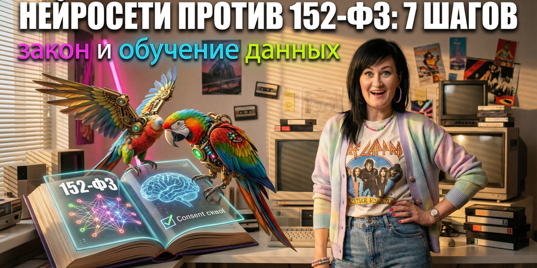 Обучение нейросетей и закон: 152-ФЗ за 7 шагов