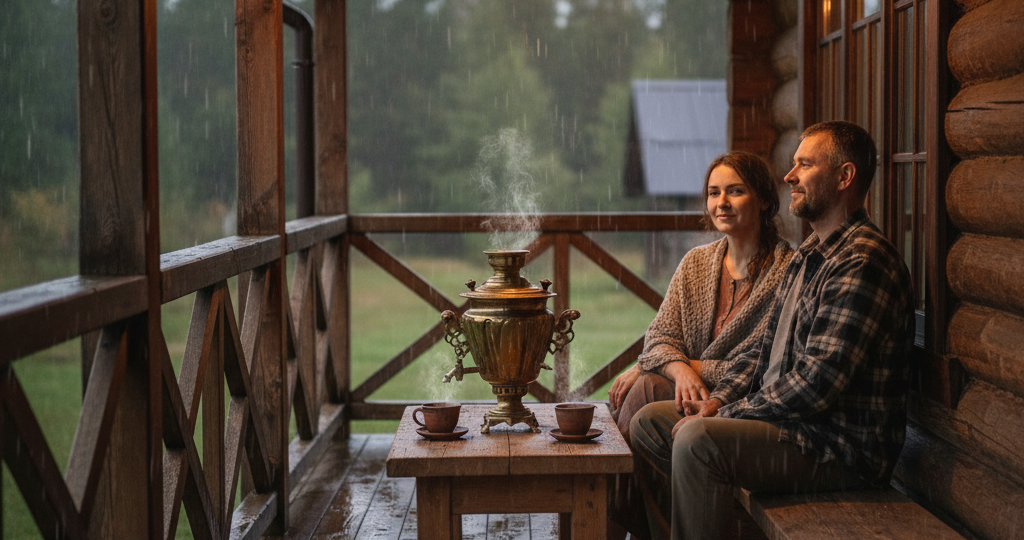 «Мы купили дрова»: как семья из Москвы потратила 3,4 млн на избу 1912 года и открыла Гостевой Дом.