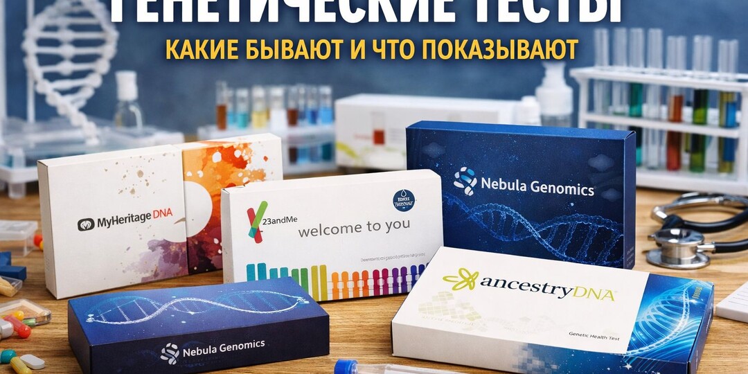 Генетические тесты: какие бывают и что они на самом деле показывают