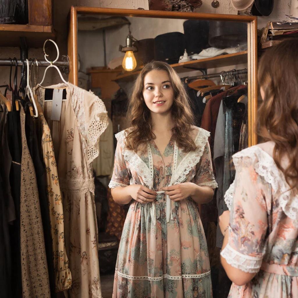 Винтажная одежда из секонд-хендов