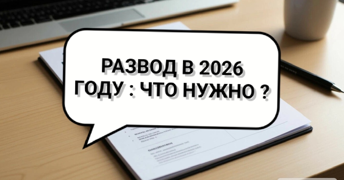 Документы на развод в 2026: полный чек-лист 