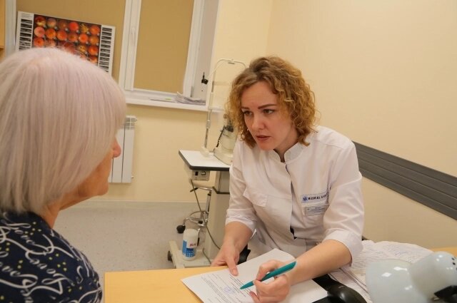    Светлана Тренина ведёт приём. Фото: АиФ/ Владимир Казионов