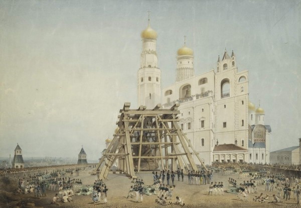картина В. Садовникова, подъем колокола 