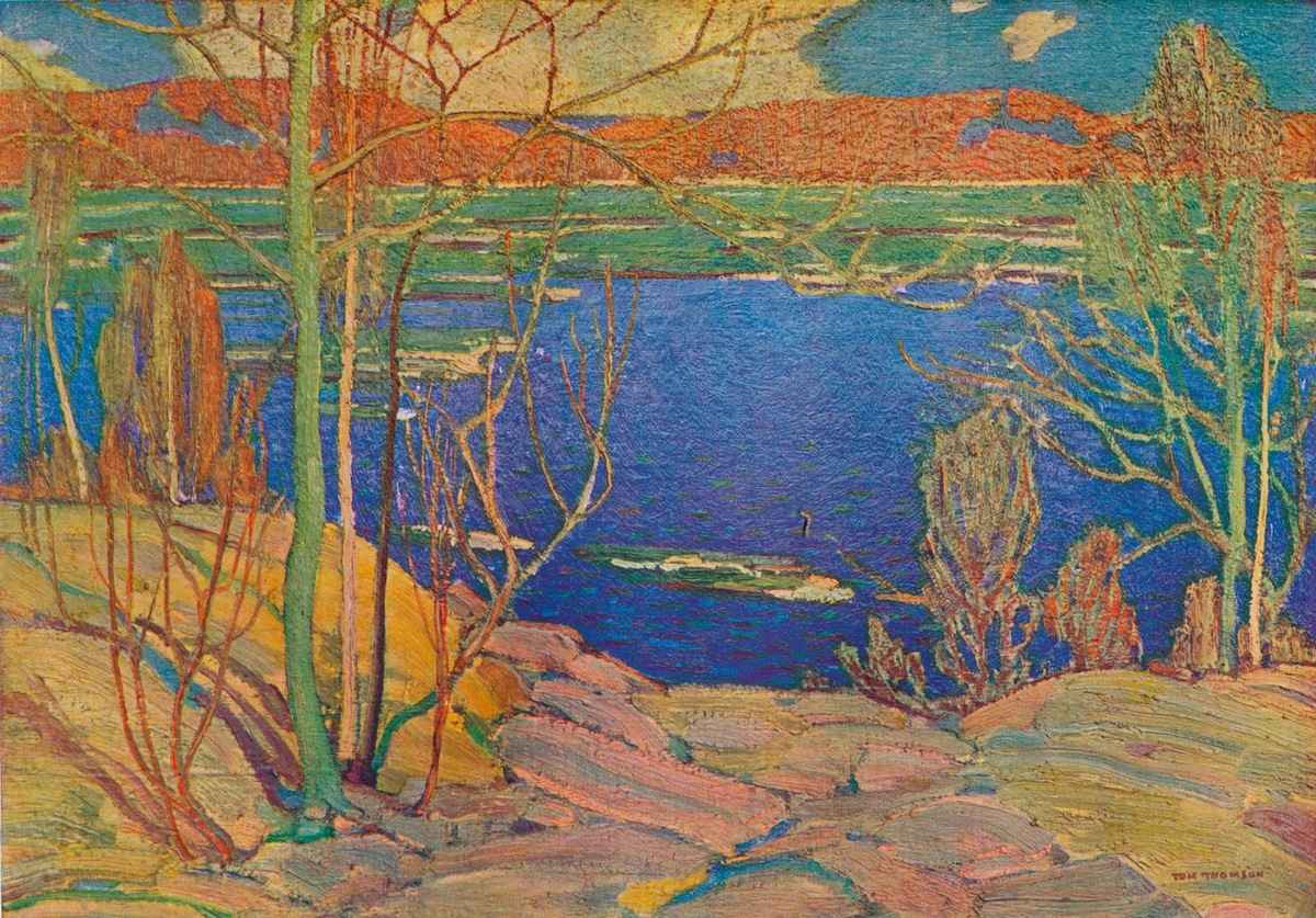 Томас Томсон "Весенний лед " (1937)