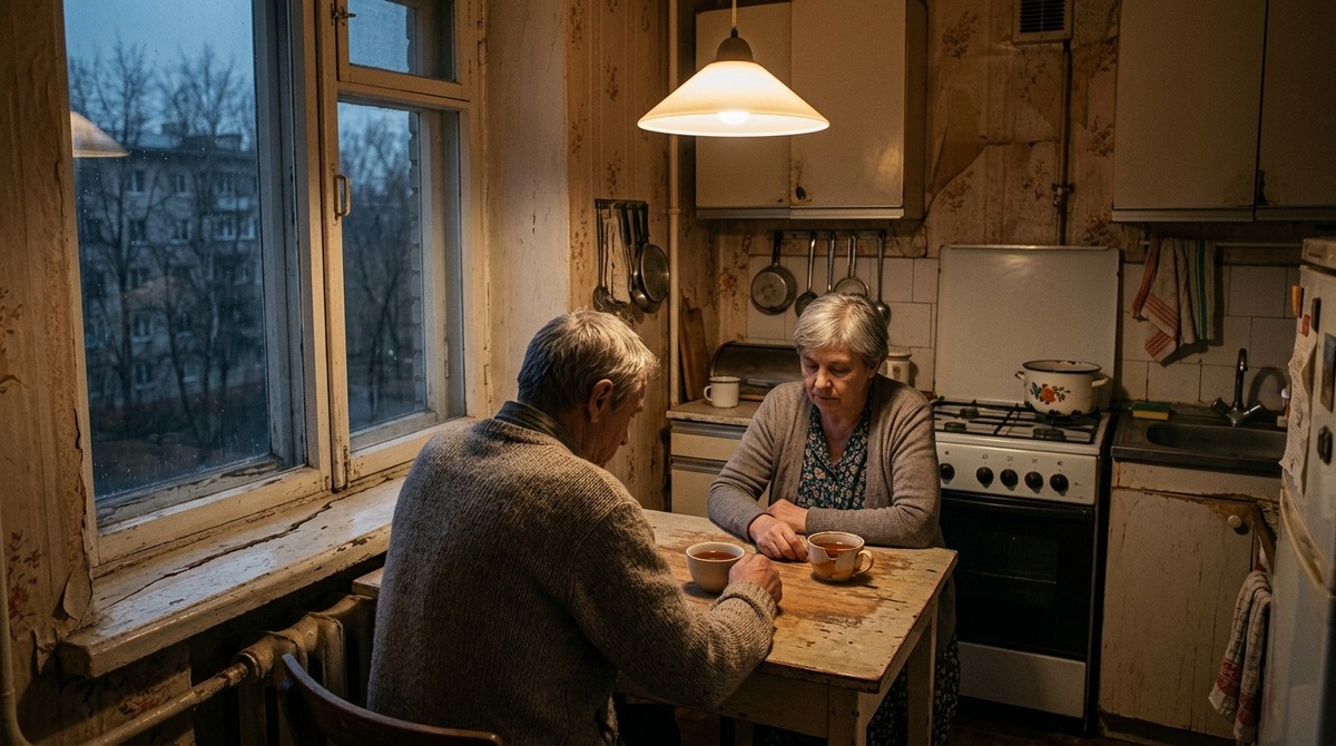 Они сидели за столом друг напротив друга