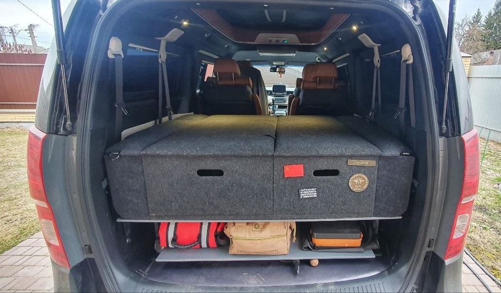 Спальник в Hyundai Grand Starex