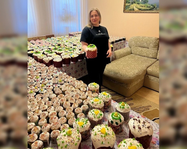     В Курске Домик добрых дел к Пасхе испечет более 1000 куличей для бездомных