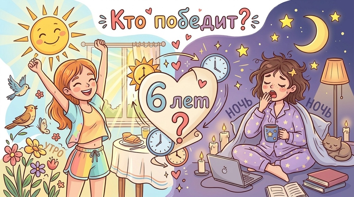 У «жаворонков» и «сов» разная генетическая настройка этих часов