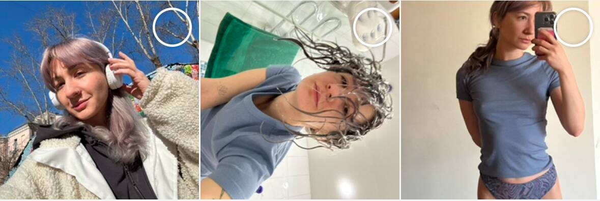 Иногда я просто показываю свой день в трёх картинках