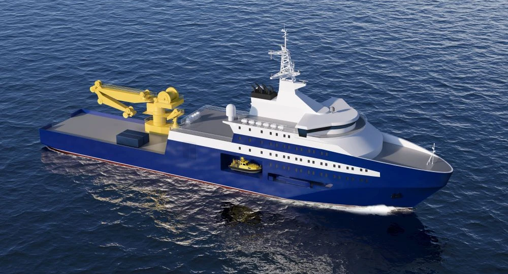 ОСК представила перспективное судно для локализации опасных объектов на морском дне