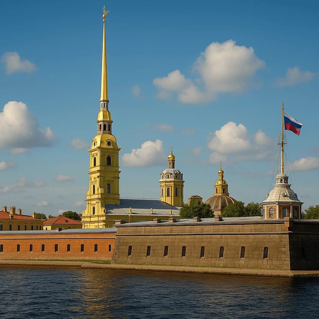 Петропавловская крепость, Санкт-Петербург, фотография из открытого доступа в интернете