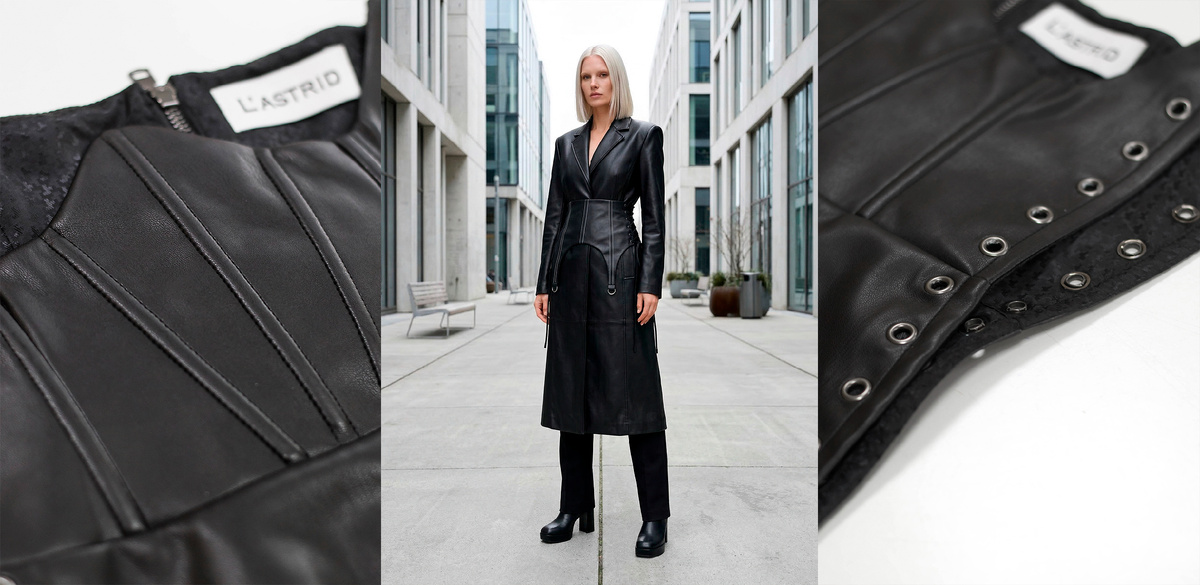 Баска из экокожи бренда Lastrid