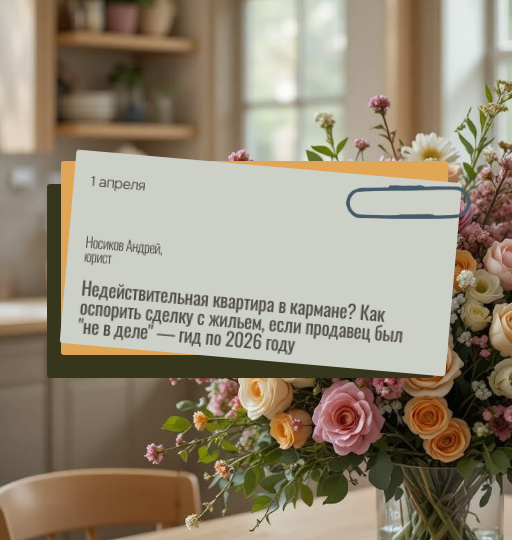 Недействительная квартира в кармане? Как оспорить сделку с жильем, если продавец был "не в деле" — гид по 2026 году