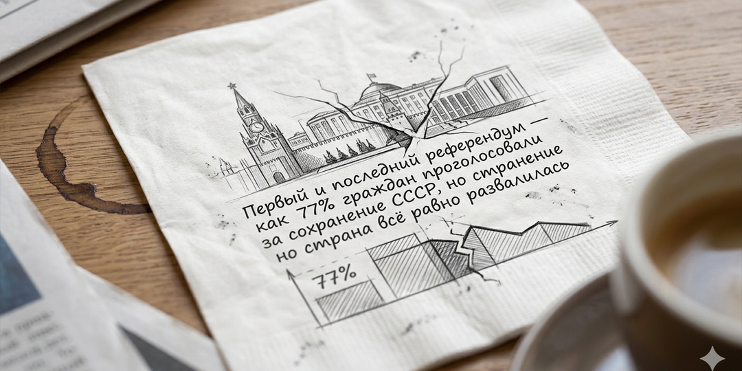 Первый и последний референдум — как 77% граждан проголосовали за сохранение СССР, но страна всё равно развалилась