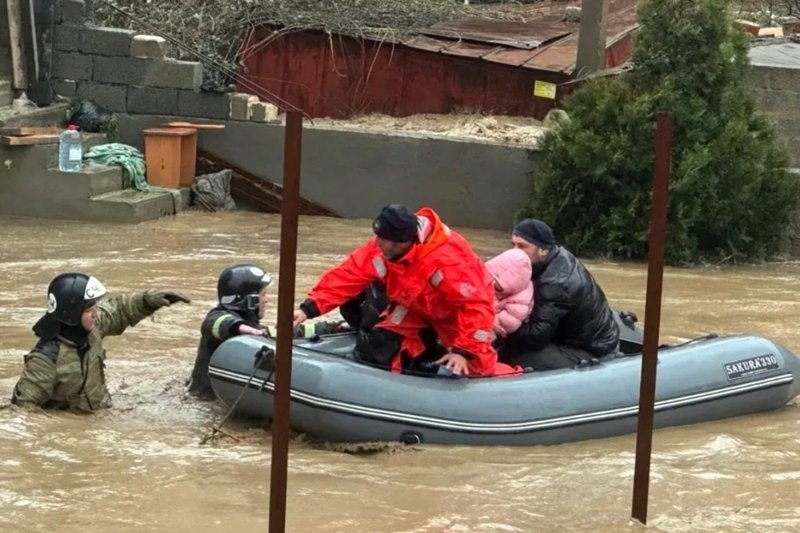 Наводнение в Дагестане