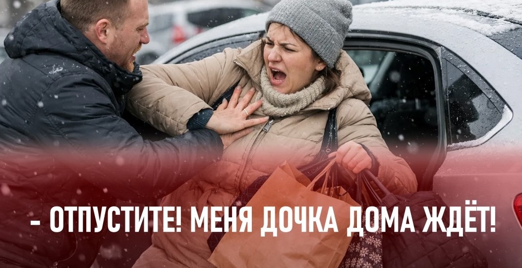 - Ты мне понравилась, поедешь ужинать со мной. - Отпустите, меня дочка дома ждёт!