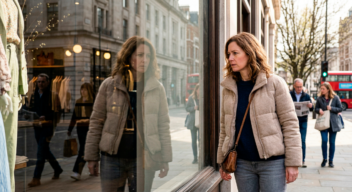 Когда увидела себя в витрине и поняла: пора что-то менять