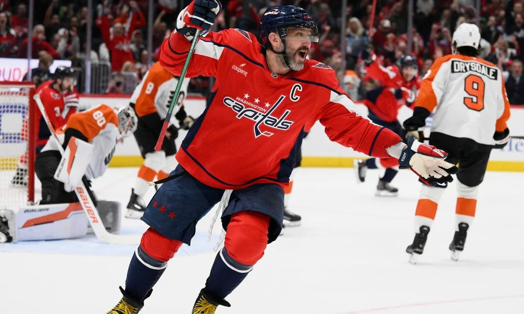 Александр Овечкин оформил дубль в матче с "Филадельфией". Фото: соцсети