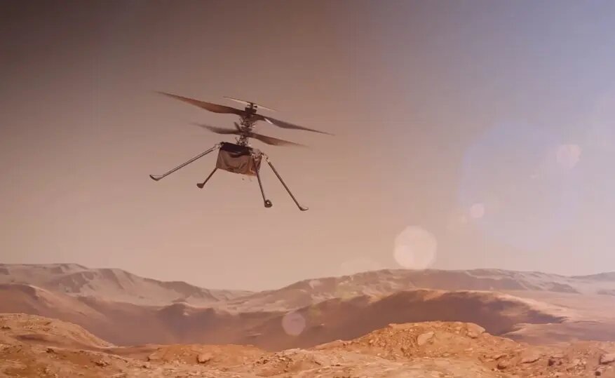 Вертолёт Ingenuity