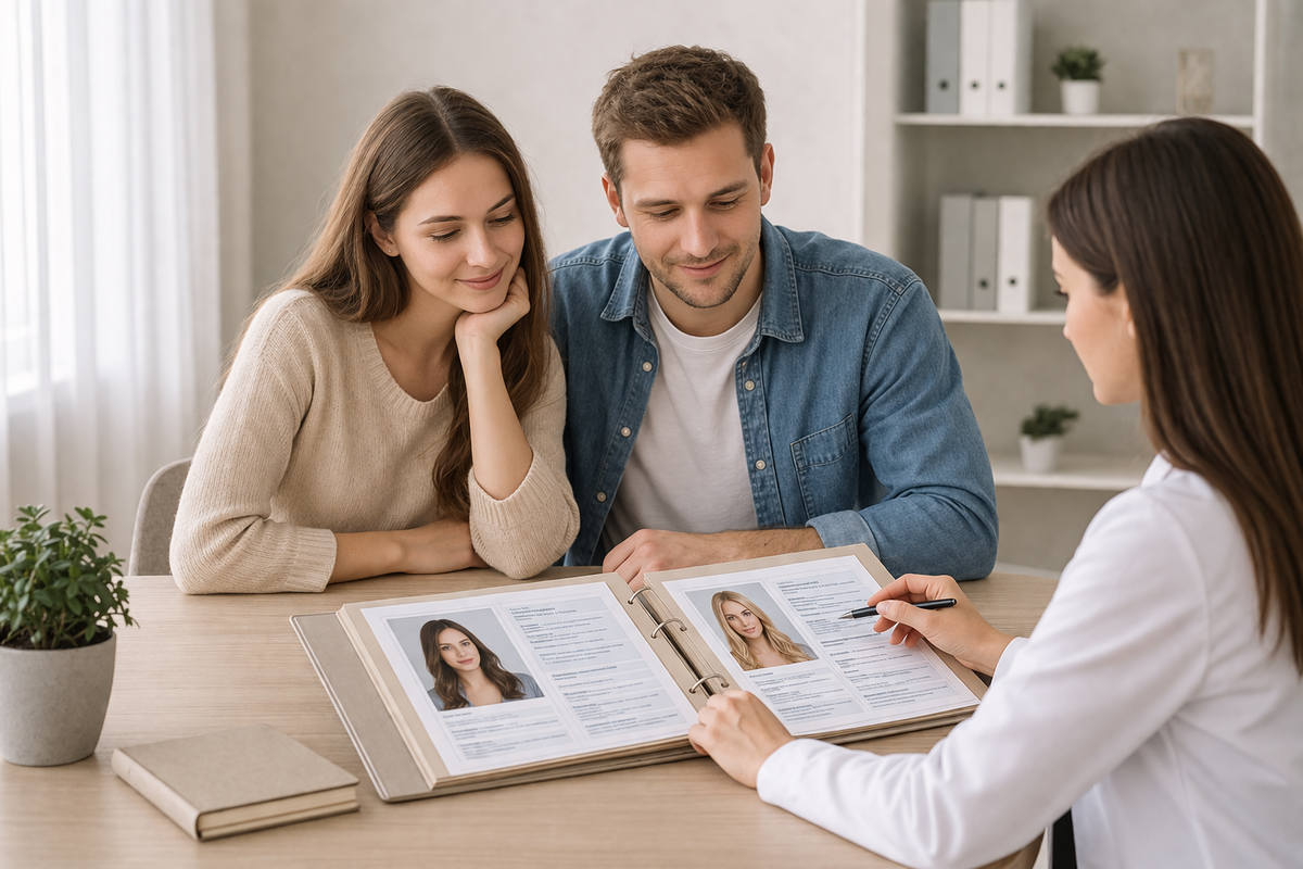 Выбор донора яйцеклеток редко бывает “техническим” вопросом. Почти всегда это момент, в котором смешиваются надежда, страх, желание всё сделать правильно и очень личный вопрос: “Как понять, что это наш человек?”