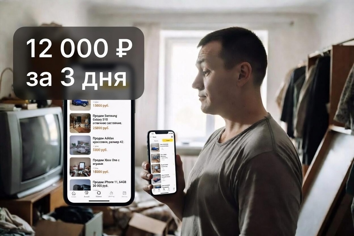 Заработал на вещах, которые хотел выбросить