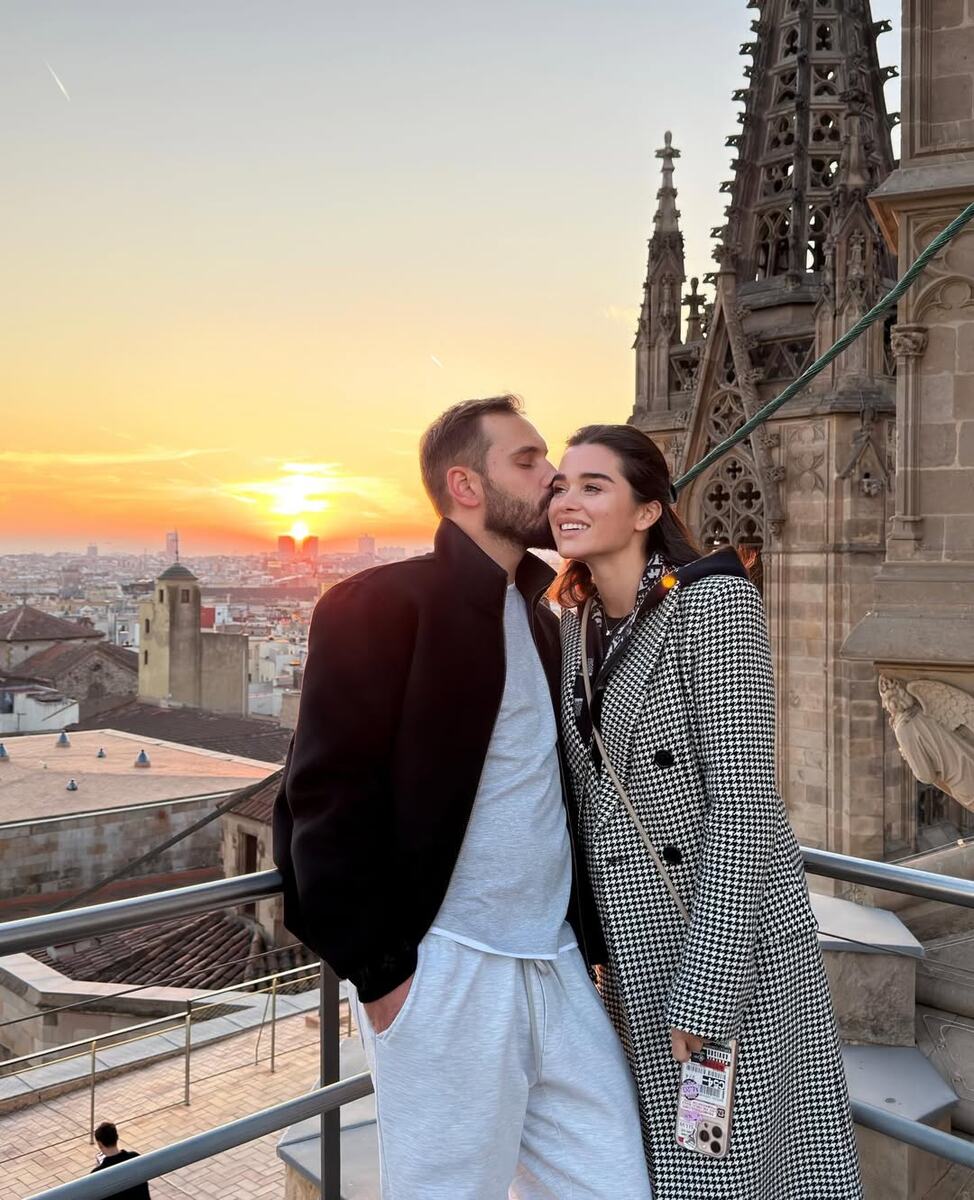 Ксения Бородина и Николай Сердюков. Фото: соцсети