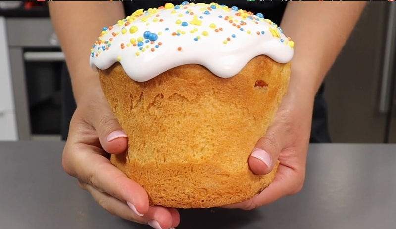 Рецепт куличей со сливками на опаре